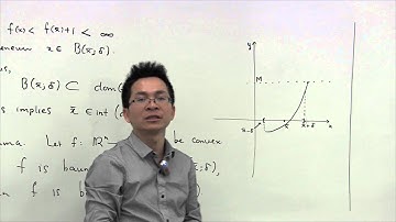 3.1 Continuity of Convex Functions - Pt 1