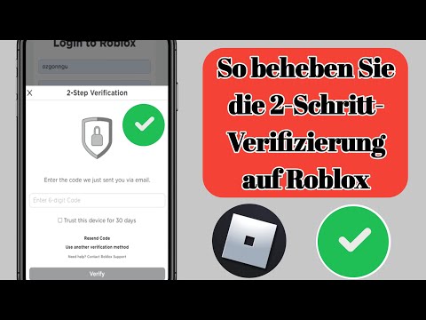 So aktivieren Sie die Zwei-Schritt-Verifizierung in Roblox (2025) || So deaktivieren Sie die Zwei-