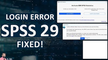 IBM SPSS 29 Login Issue Fixed - Run SPSS 29 Smoothly - SPSS White Screen and Error Issue Fixed