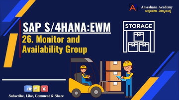 26. SAP S/4HANA:EWM-Monitor and Availability Group
