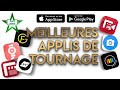 Les meilleures app de tournage pour smartphone iphone  android