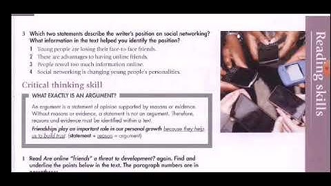 SKILLFUL 4 Reading & Writing UNIT 1 C