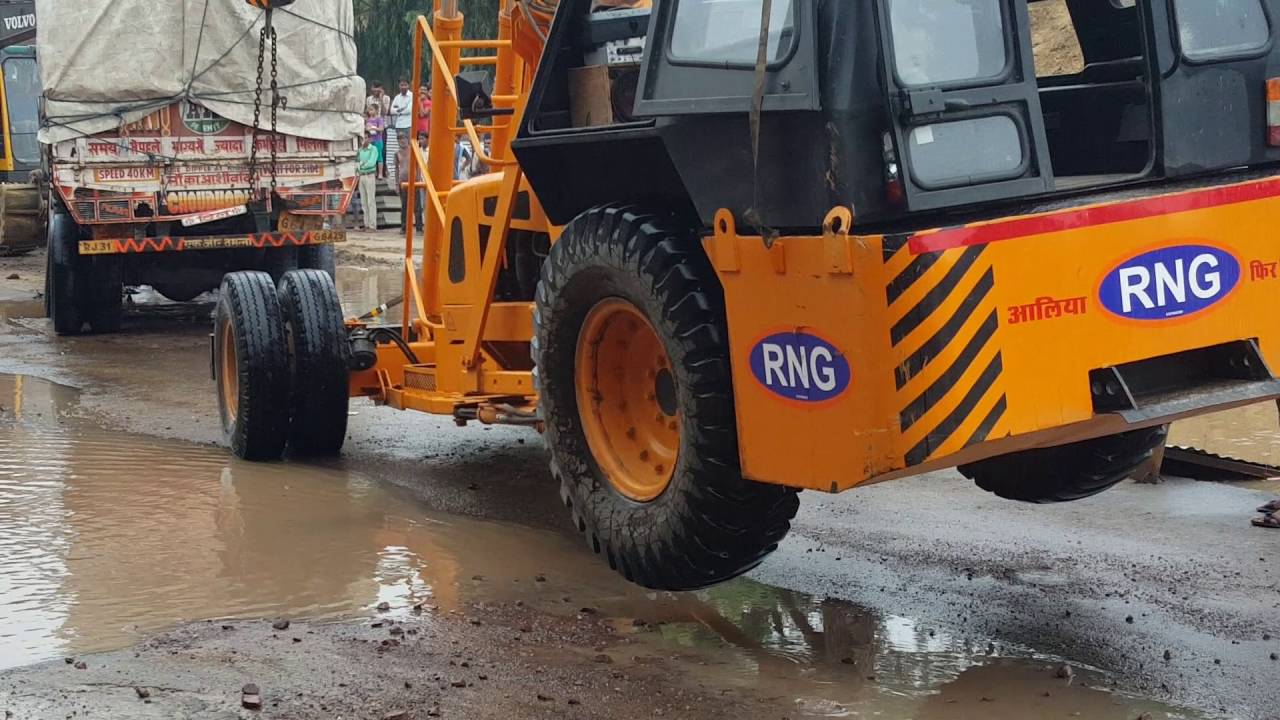 Truck vs Crane YouTube