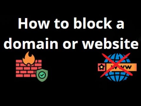 How to Block a Domain or Website Using Windows Firewall | Step-by-Step ...