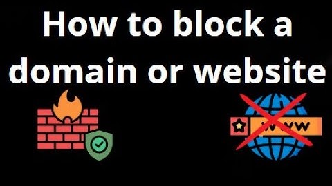 How to Block a Domain or Website Using Windows Firewall | Step-by-Step Guide