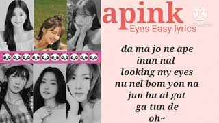 Eyes - Apink Easy lyrics