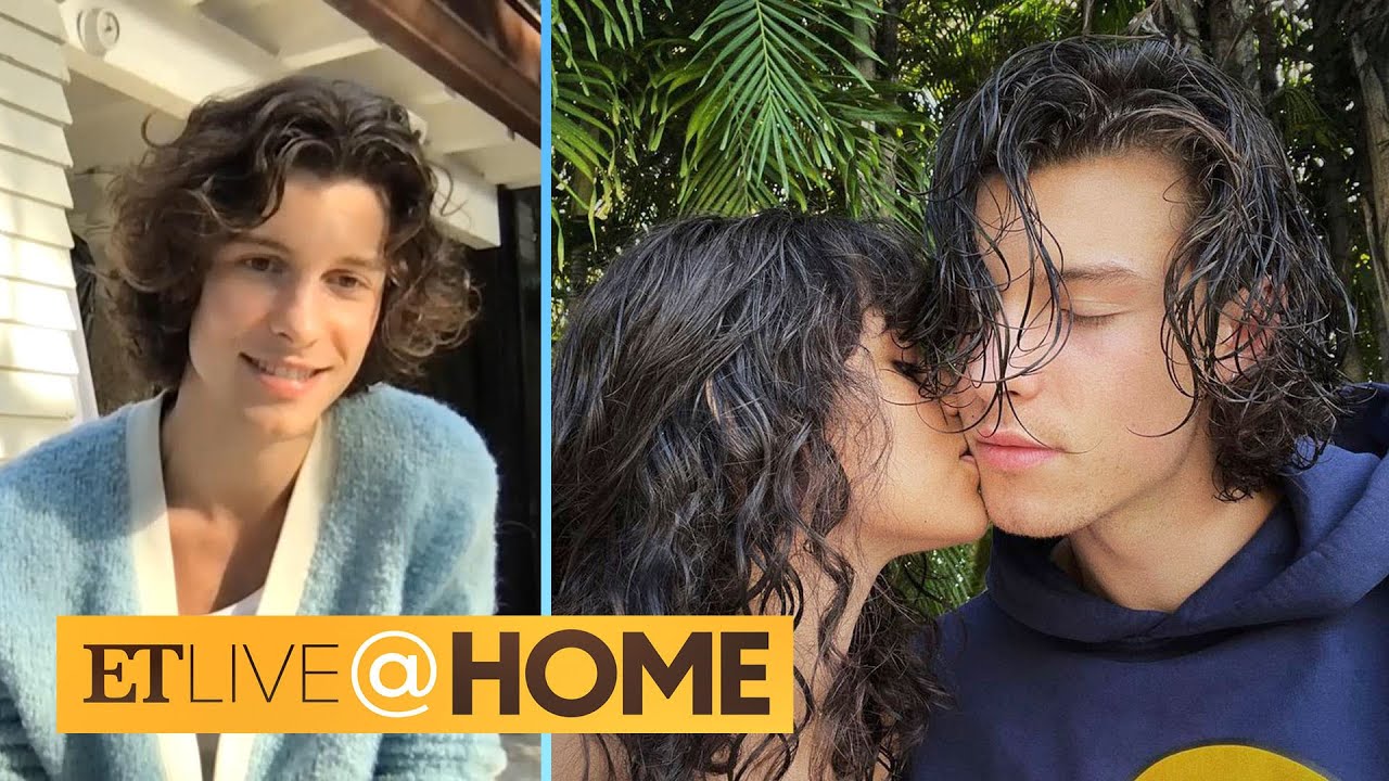 Shawn Mendes Reveals He and Camila Cabello Talk About Getting Engaged | ET Live @ Home