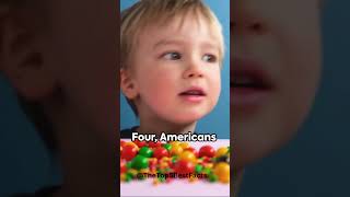 5 Crazy Candy  Facts that are Actually True #candyfun #candy#shorts#facts