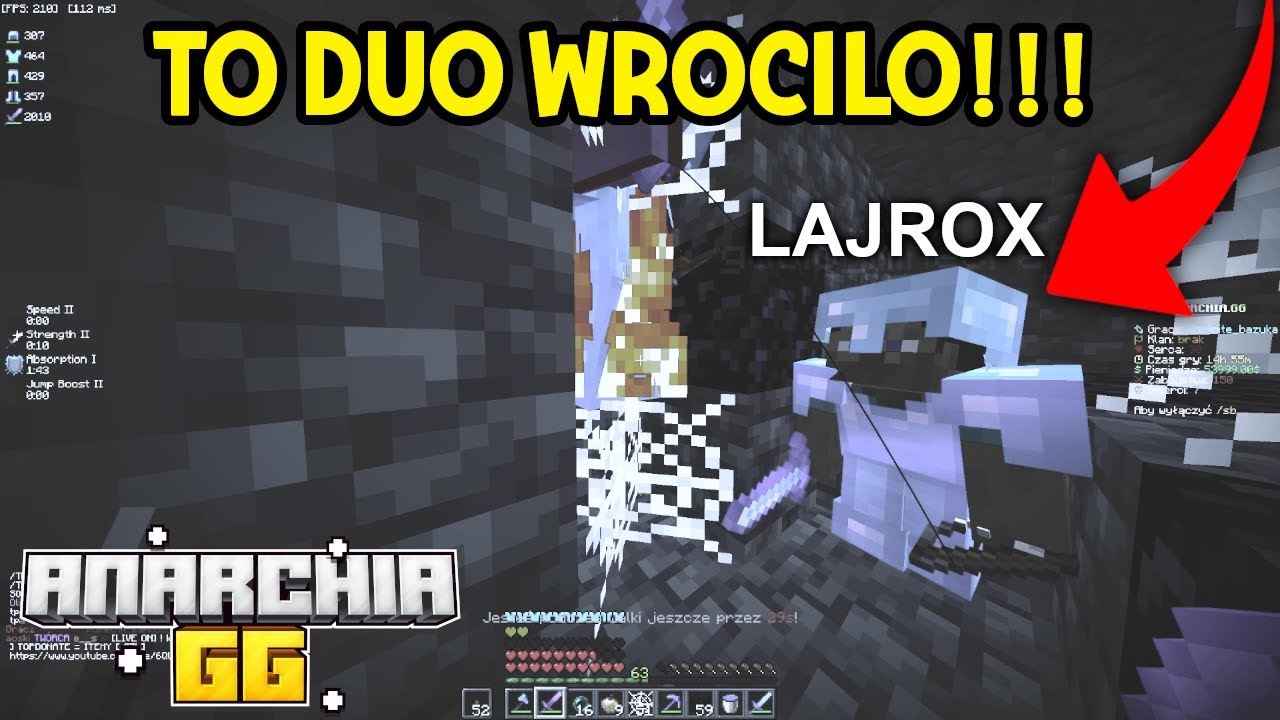 Nasze duo wróciło 😍| trapowanie na anarchia.gg