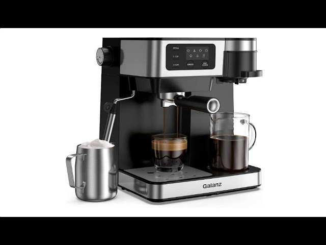 Galanz 2-in-1 Pump Espresso Machine & Single Serve Coffee Maker