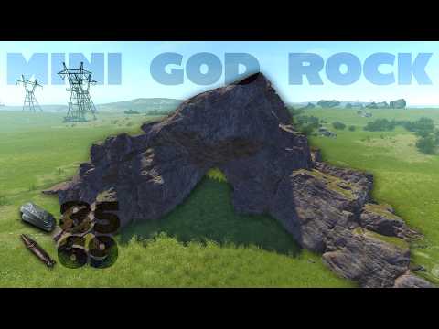Triple Bunker Mini God Rock - Solo Rust base design