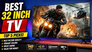 Top 5 Best 32 Inch Smart TVs in 2026 🔥 Best 32 Inch TVs | Best Budget & Premium Picks