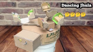 How to make a small cardboard // Dancing Jhula. Project 10 class Steps by Steps
