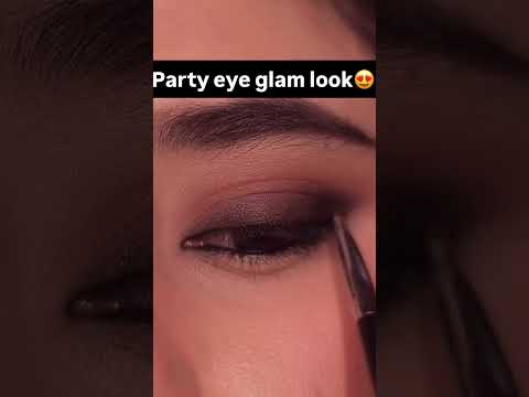 Party eye makeup tutorial #eyes #partymakeup #shortsfeed #ytshorts #makeuptutorial #makeup