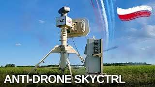 Polish SKYctrl anti-drone system at the Defense24 Days defense exhibition