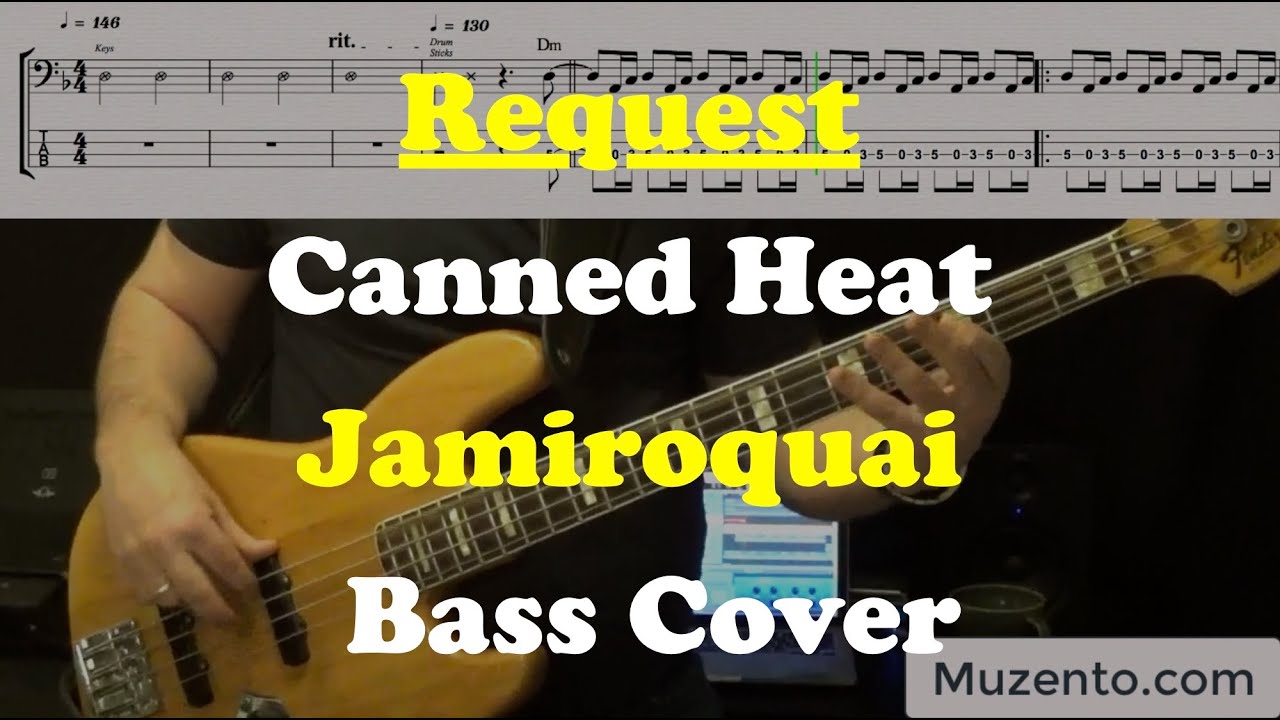 Canned Heat Jamiroquai Bass Cover Request Chords Chordify