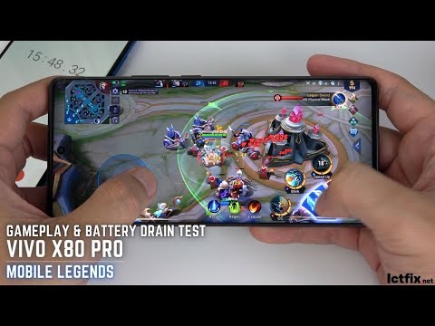 Vivo X80 Pro Mobile Legends Gaming test | Snapdragon 8 Gen 1, 120Hz Display