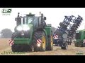 Erster Mitteldeutscher Feldtag 2016 / John Deere 9RX / John Deere 685 I /  John Deere Landtechnik