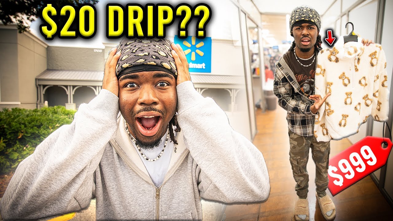 Walmart Drip Challenge (наряд за 20 долларов)