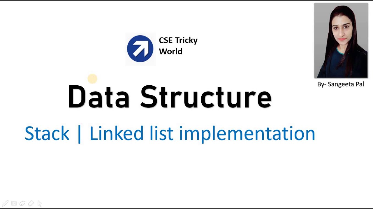 Data Structures| Stack | Linked list implementation of stack | GATE CS ...