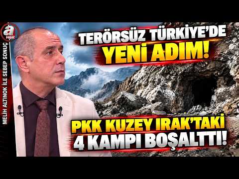 PKK Kuzey Irak'taki 4 Kampı Boşalttı! | A Haber