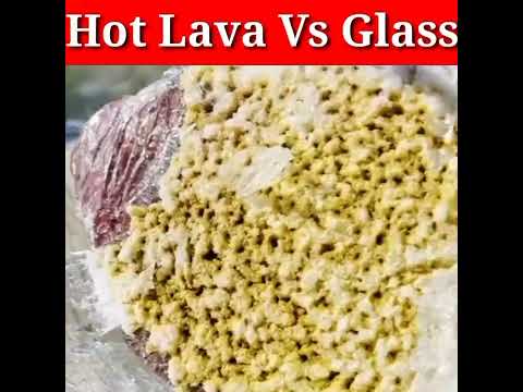 Hot Lava Vs Bulletproof Glass #shorts#experiment#Fact@Amazing #amazingfacts