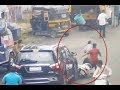 Pune  attempts to kill a car driver as it hit