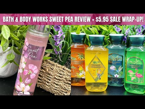 Video: Bath og Body Works Sweet Pea Body Lotion Review