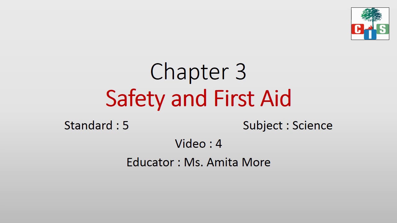 Grade 5 Science Ch.3 Safety and Firstaid (Part4 ) YouTube