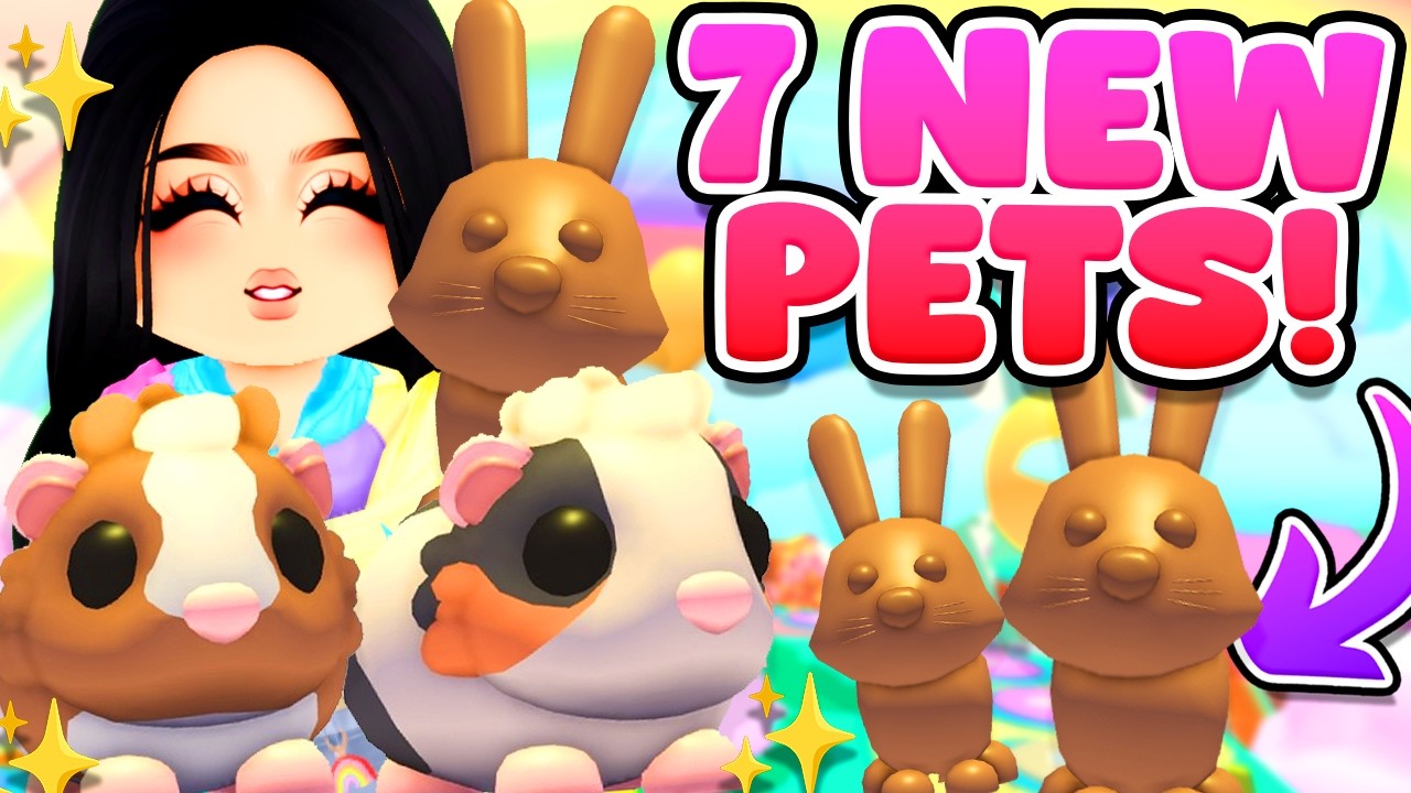 How to Get ALL 7 New Pets in Adopt Me! 🐹 (Guinea Pigs & Bunnies) - YouTube