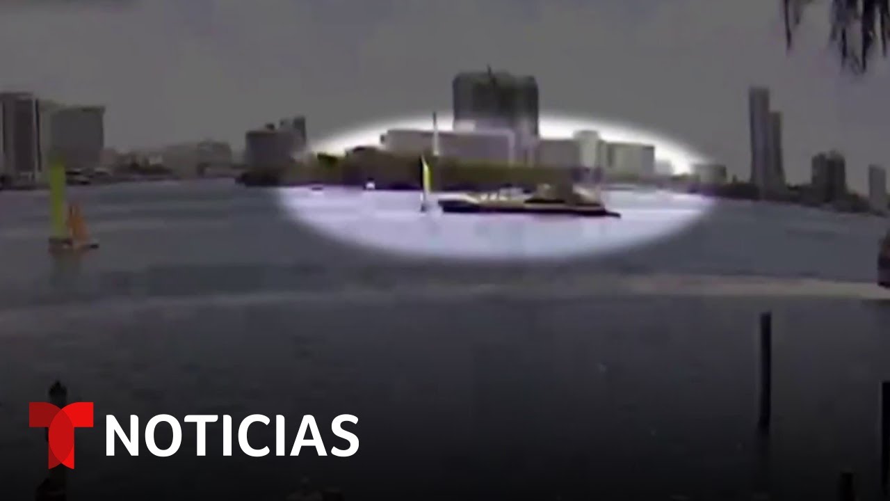 Conmoción en Miami por la muerte de dos niñas tras choque de dos embarcaciones | Noticias Telemundo