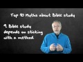 Top10 Myths about Bible Study - # 9 - Bible study depends on a method