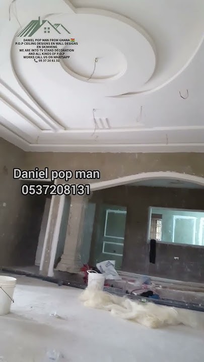 P O P Ceiling Designs In Ghana p.o.p ceiling designs in wall designs building in Ghana 🇬🇭 - YouTube