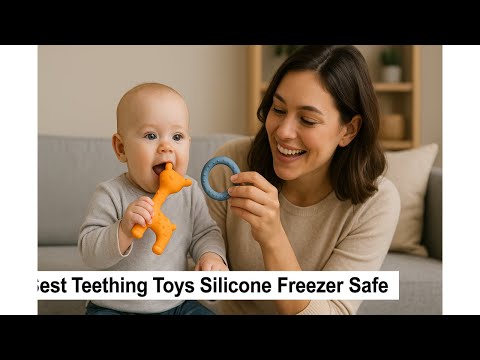 👶 Momcozy Baby Teether Toys | Best Teething Toys Silicone Freezer Safe 👶