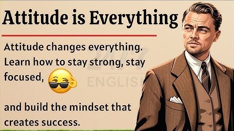 🔥 Attitude is Everything – Graded Reader | Improve Your English Fluency Daily