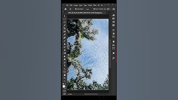 Remove Trees Background in Photoshop | #photoshop #shorts