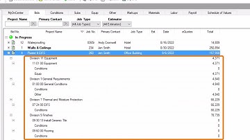 Quick Bid - The Bids Tab