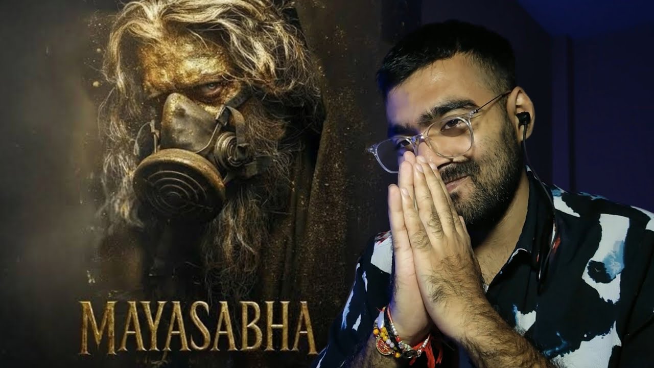 Mayasabha Official Teaser Reaction | Cinematic Brilliance!