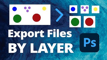 Photoshop • Lagen exporteren als bestanden