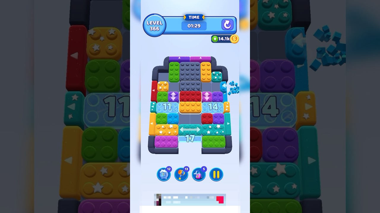 Color Block Jam : Level 366 Solution | Step-by-Step Guide| 