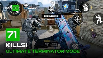 71 KILLS in 10v10 Kill Confirmed Tournament | Ultimate Terminator Mode Activated! 🔥👑 | COD Mobile