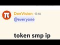 Token SMP ip leak Join Ft.@Donvision                  Join fast