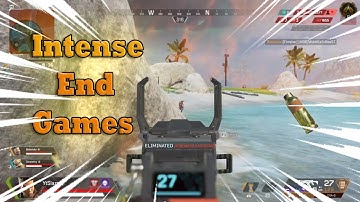 CRAZY Ranked GAMES!!!(Apex Legends)...1v3 clutch🔥😤