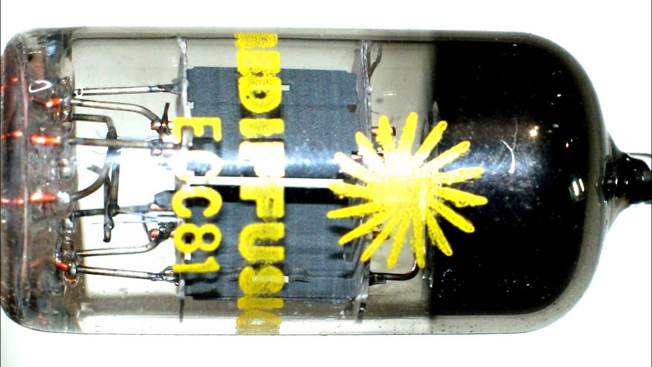 Unboxing A Rediffusion ECC81 RF Double Triode Vacuum Tube  