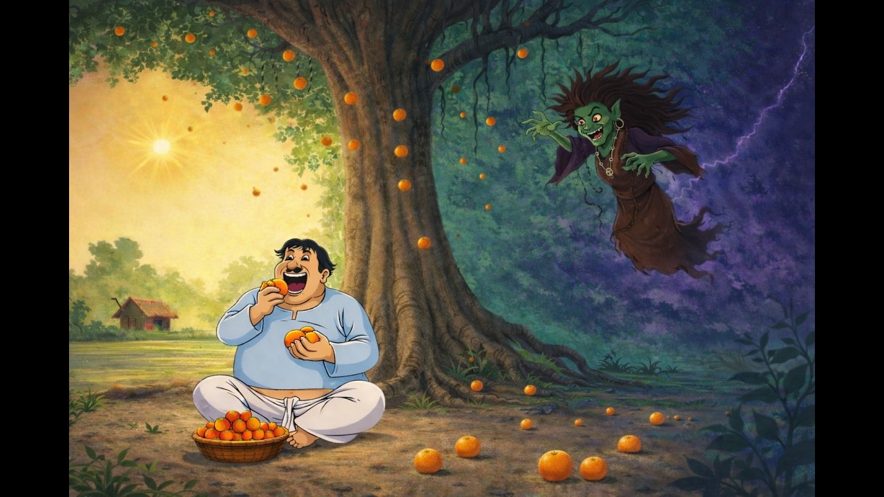 Petni Taralo Koilash | আধমনি কৈলাসের খিদে বাঁচালো রাজকুমারীকে! | Funny Bengali Ghost Story