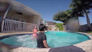 A Day in The Pool GoPro Video