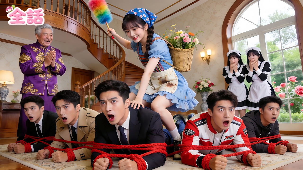 【日本語吹き替え版】9人のCEO兄たちが田舎の妹をいじめる――だが彼女は一瞬で全員を倒す!?気づけば彼らは命乞いし、彼女に惚れてしまう大逆転！#中国ドラマ #短編ドラマ #逆襲 #恋愛#ショートドラマ