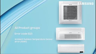 E221 Ambient sensor error