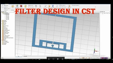 dual band , triband , quad band filter design in cst