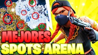 LOS MEJORES *SPOTS DE FORTNITE* CAPITULO 4 TEMPORADA 1 / TORNEOS, ARENA SOLO DUOS TRIOS